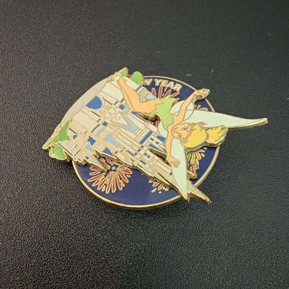 Disney Auctions Tinker Bell Pin 2004 Happy New Year LE 1000